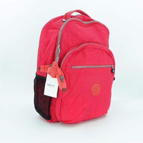 Kipling Seoul Large 15" Laptop Backpack Red Rouge - Picture 6 of 16